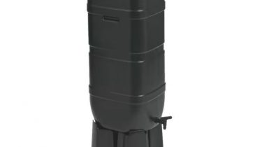 Strata Black Slimline Space Saver with Stand